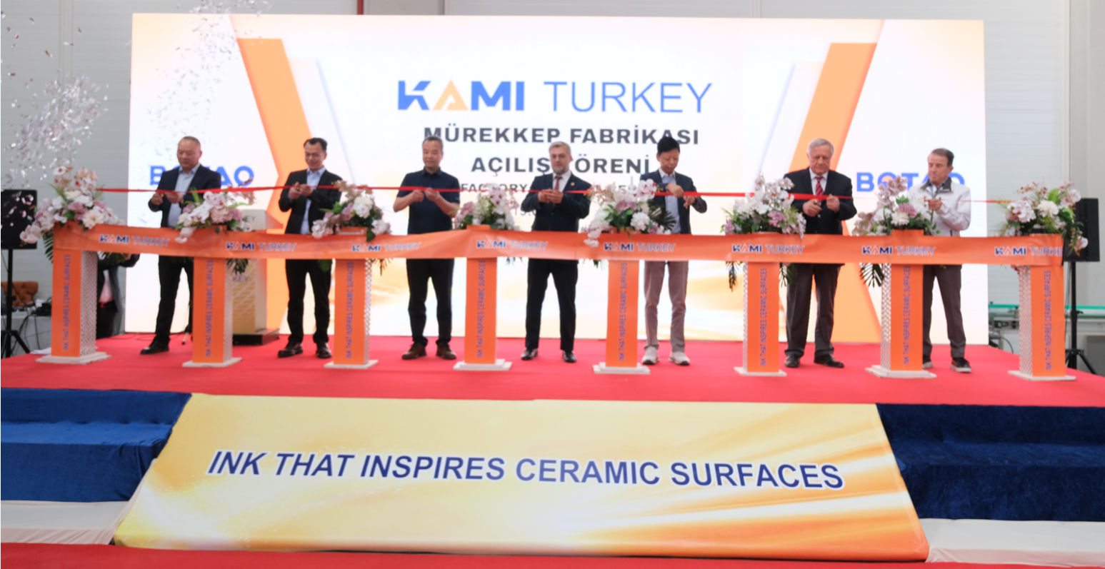 Writing a New Chapter in Globalized Services! KEDA’s KAMI Turkey Ink Factory Commences Production